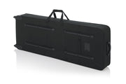 Gator EPS Foam Lightweight Case with Wheels for 76-Note Keyboards GK-76 w/ Sustain Pedal