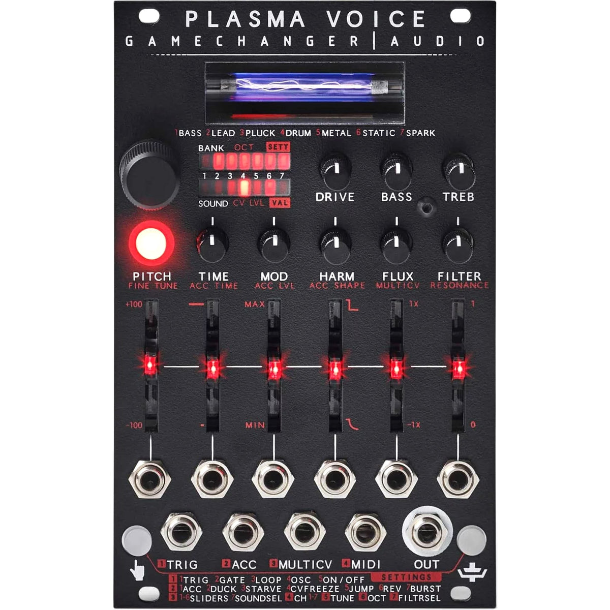 Gamechanger Audio PLASMA VOICE Synthesizer Eurorack Module