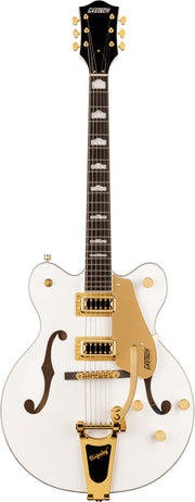 Gretsch G5422TG Electromatic Classic Double-Cut Hollow Body Electric Guitar - Snowcrest White