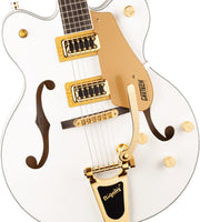 Gretsch G5422TG Electromatic Classic Double-Cut Hollow Body Electric Guitar - Snowcrest White