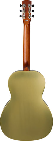Gretsch G9202 Honey Dipper Special Round-Neck Brass Body Resonator Guitar - Bell Bronze