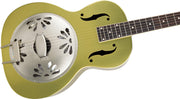Gretsch G9202 Honey Dipper Special Round-Neck Brass Body Resonator Guitar - Bell Bronze