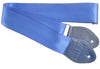 Souldier Blue Plain Seatbelt Guitar Strap