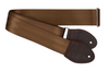 Souldier Brown Plain Seatbelt Guitar Strap
