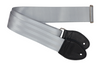 Souldier Grey Plain Seatbelt Guitar Strap