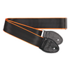 Souldier Orange on Black Edge Stripe Guitar Strap