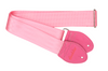 Souldier Pink Plain Seatbelt Guitar Strap