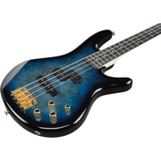 Ibanez GSR200PC Gio SR 4-String Electric Bass - Transparent Marine Burst