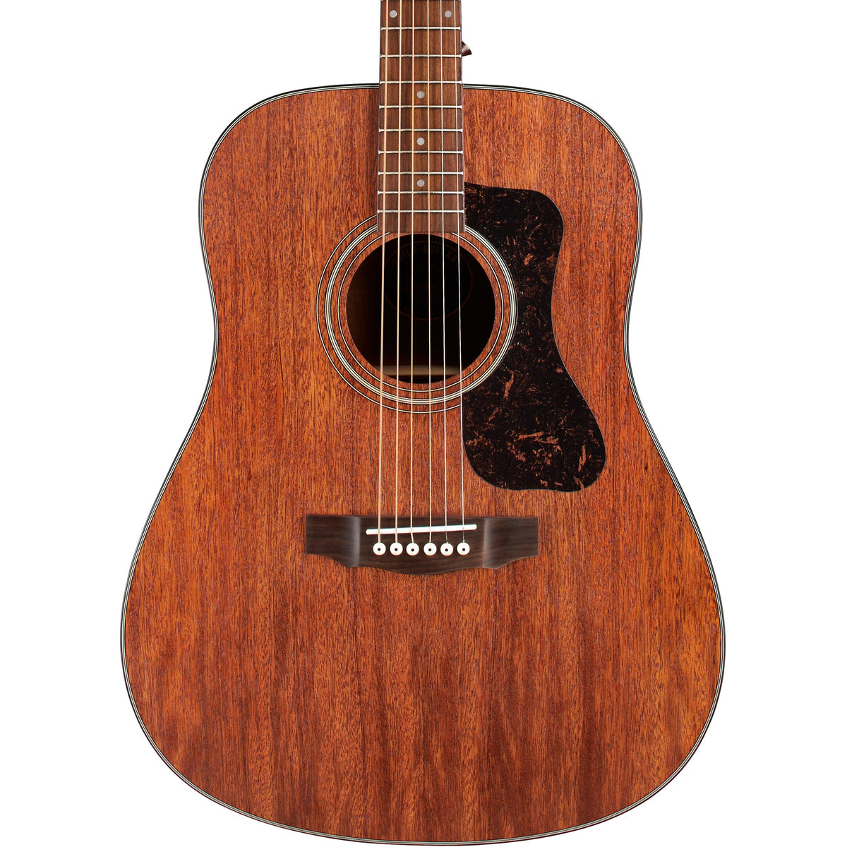 Guild D-320 Natural Dreadnought Acoustic Guitar - Solid Mahogany Top