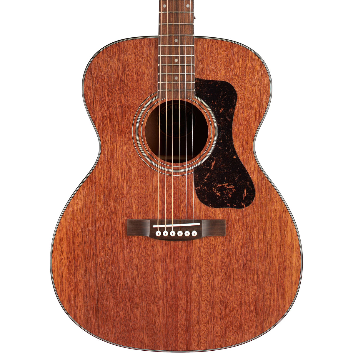 Guild OM-320 Natural Orchestra Model Acoustic Guitar - Solid Mahogany Top