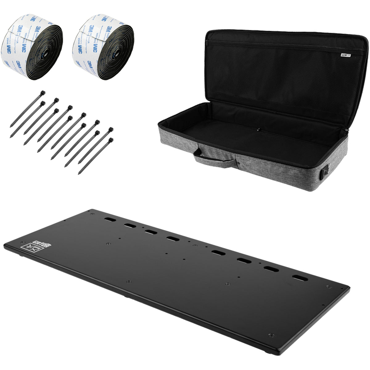 Gator Vertex Tour Elite Pedalboard with Bag - 31 x 13"