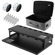 Vertex By Gator Tour Compact 17x10 Pedalboard and Riser