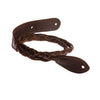 Henry Heller Capri Garment Leather Round Bolo Braided Mandolin Strap