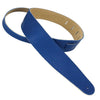 Henry Heller 2" Adjustable Luxe Capri Leather Guitar Strap - Blue