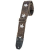 Henry Heller 2" Fashionable Cotton in Black Wash With White Stars
