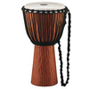 Meinl Rope Tuned Headliner Series Wood Djembe, Nile Series - 10"