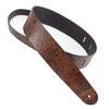 Henry Heller 2.5" Embossed Floral Leather