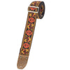Henry Heller 2" Woven Jacquard with Tri-Glide and Nylon Backing - Asian Gold
