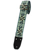 Henry Heller 2" Wide Woven Jacquard Guitar Strap