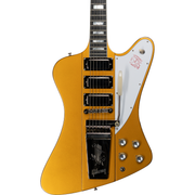 Gibson Custom Limited Edition 1963 Firebird VII Reissue Gloss Electric Guitar - Double Gold
