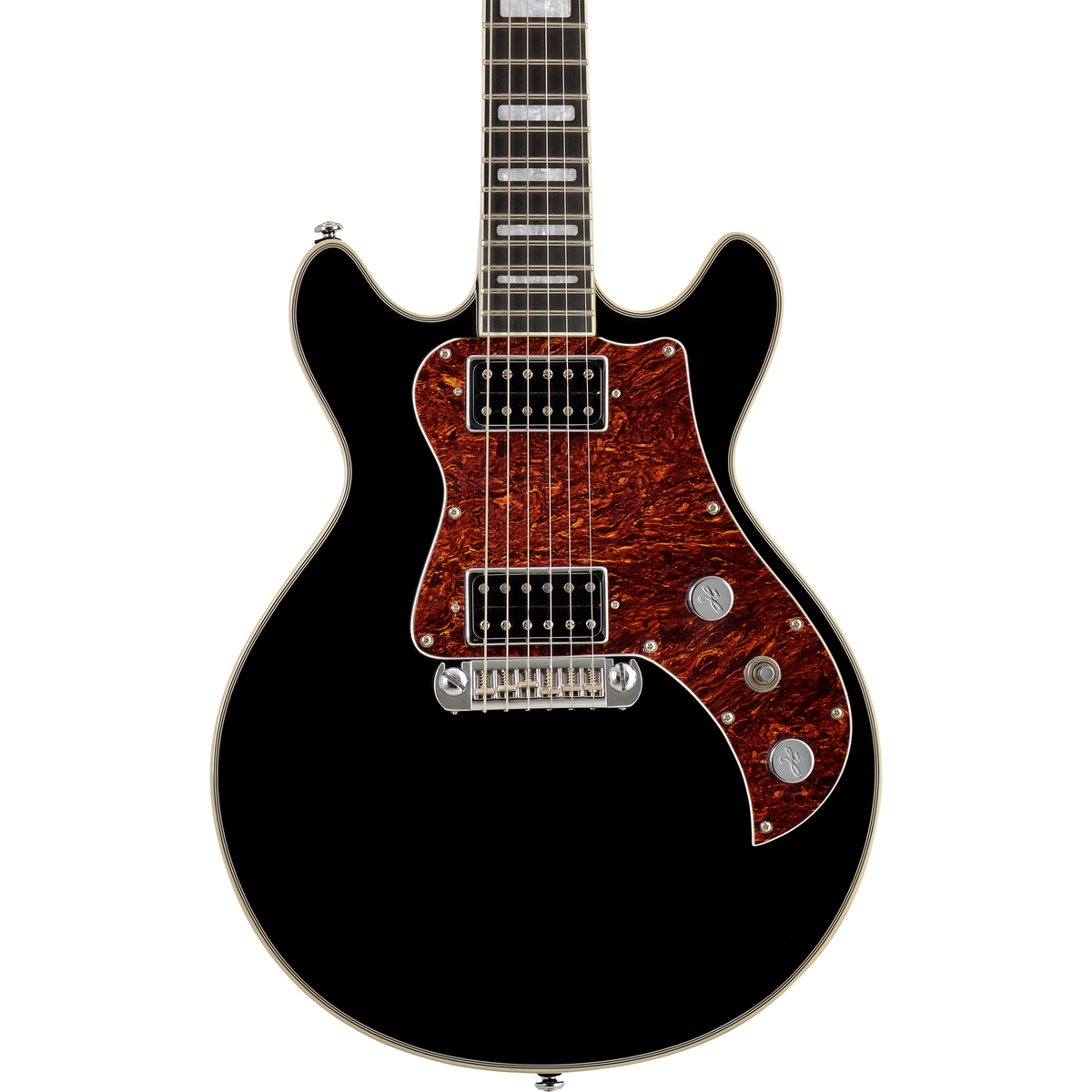Hagstrom Megin Electric Guitar - Black Gloss