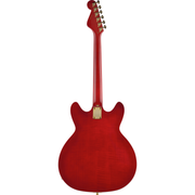 Hagstom 67 Viking II Hollow Body Electric Guitar - Wild Cherry Transparent