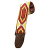 Henry Heller 2"  Vintage Jacquard - Gold, White and Brown Southwest Design.