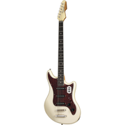 Schecter Hellcat-VI Baritone Electric Guitar - Ivory Pearl