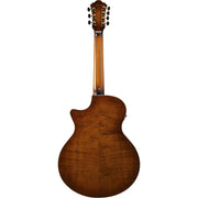 Ibanez AE Series 7-String Acoustic Electric Guitar, Tobacco Edge Burst