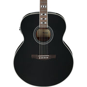 Ibanez Artwood Series Acoustic Electric Guitar, Black High Gloss
