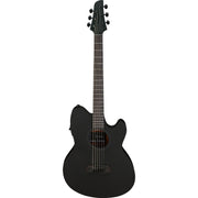 Ibanez Talman Series Acoustic Electric Guitar, Black Out
