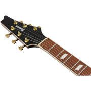 Ibanez IC420FM Iceman 6-String Electric Guitar - Transparent Blue Gradation