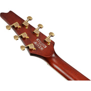 Ibanez IC420MFM Iceman 6-String Electric Guitar - Caramel Burst Low Gloss
