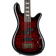 Spector Icon NS-2 Bolt-on Electric Bass - Black Cherry Gloss w/ Gig Bag