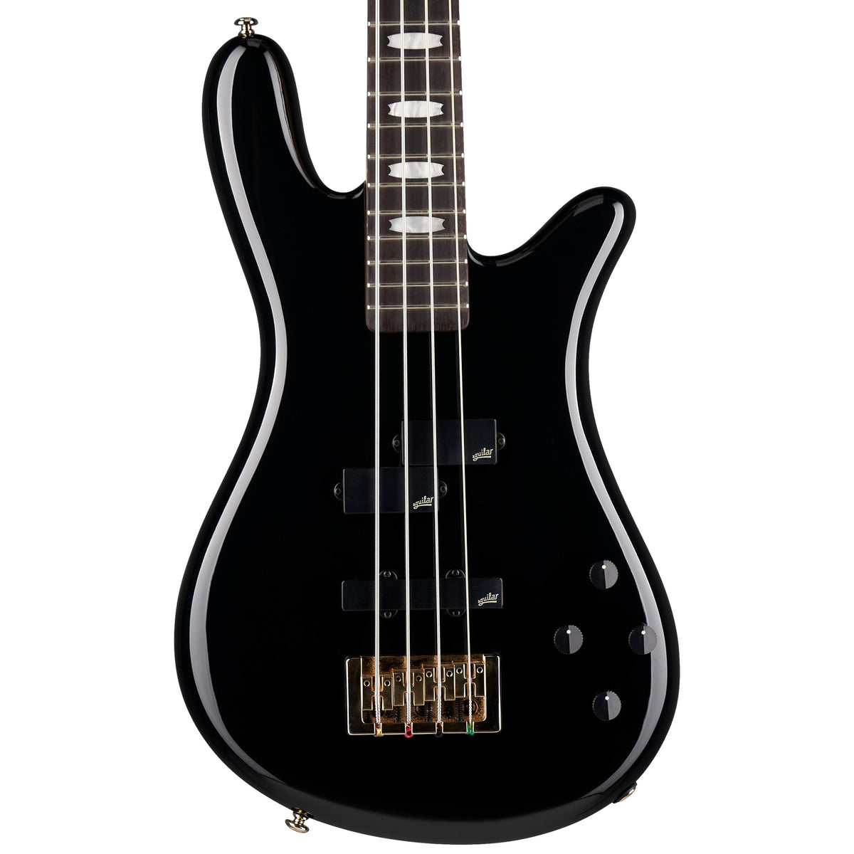 Spector Icon NS-2 Bolt-on Electric Bass - Black Gloss w/ Gig Bag