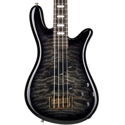 Spector Icon NS-2 Bolt-on Electric Bass - Black Stain Gloss w/ Gig Bag