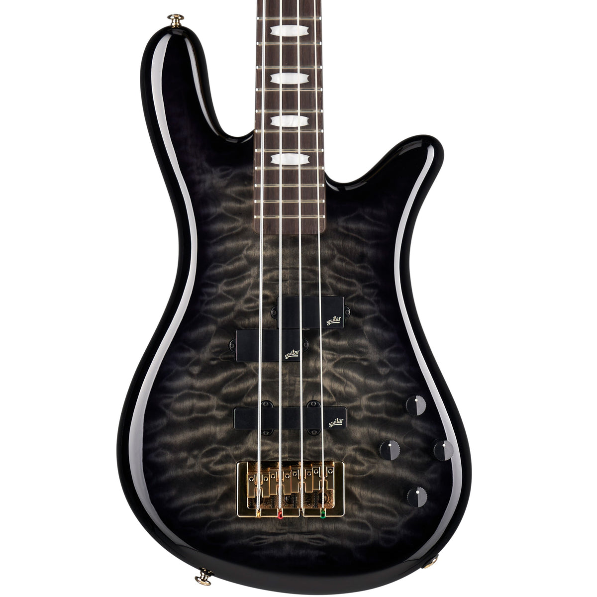 Spector Icon NS-2 Bolt-on Electric Bass - Black Stain Gloss w/ Gig Bag