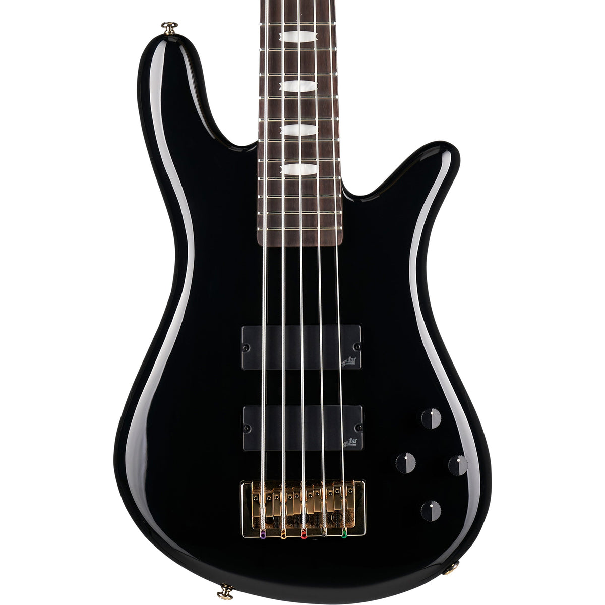 Spector Icon NS-5 Bolt-on Electric Bass - Black Gloss w/ Gig Bag