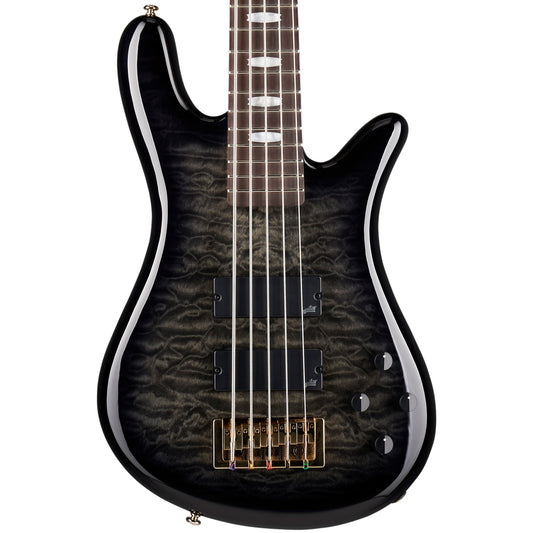 Spector Icon NS-5 Bolt-on Electric Bass - Black Stain Gloss w/ Gig Bag