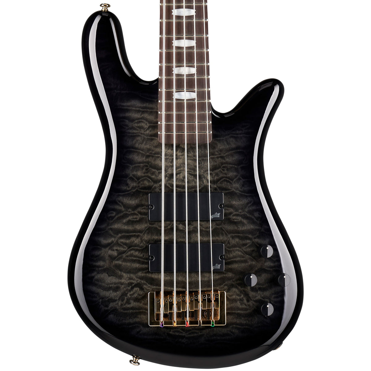 Spector Icon NS-5 Bolt-on Electric Bass - Black Stain Gloss w/ Gig Bag