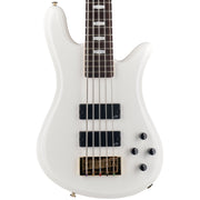 Spector Icon NS-5 Bolt-on Electric Bass - White Gloss w/ Gig Bag