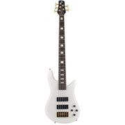 Spector Icon NS-5 Bolt-on Electric Bass - White Gloss w/ Gig Bag