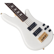 Spector Icon NS-5 Bolt-on Electric Bass - White Gloss w/ Gig Bag