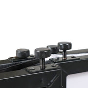 ProX XF-4X3048BMK3 4 Panel DJ Facade Black Panels - 4 Black & 4 White Scrims