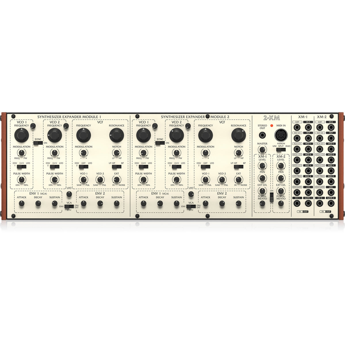 Behringer 2-XM Classic Polyphonic Analog Eurorack Synthesizer