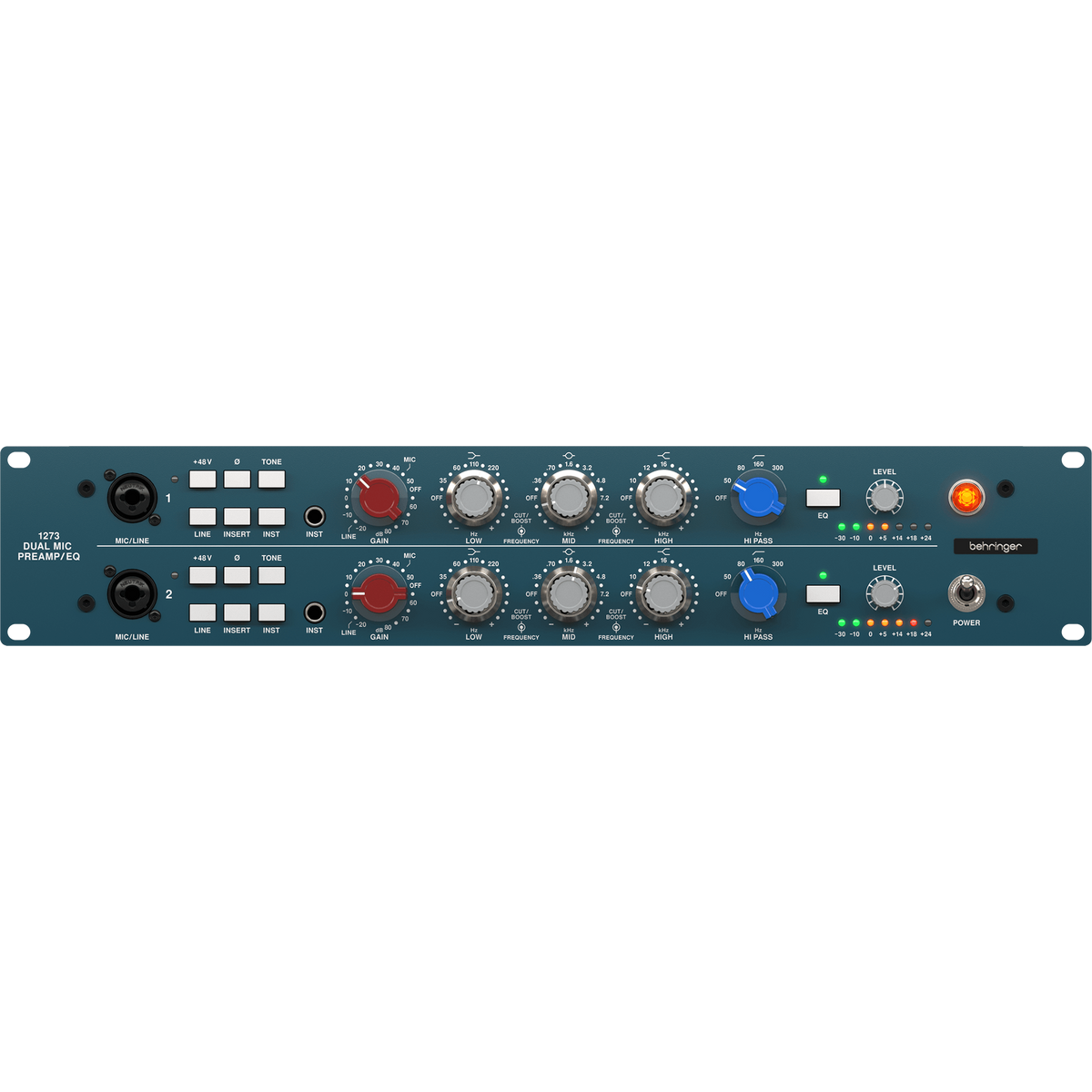 Behringer 1273 Vintage Stereo Microphone Preamp