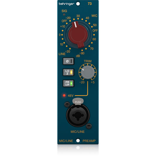 BEHRINGER 73 - 500 Series Legendary Microphone Preamplifier