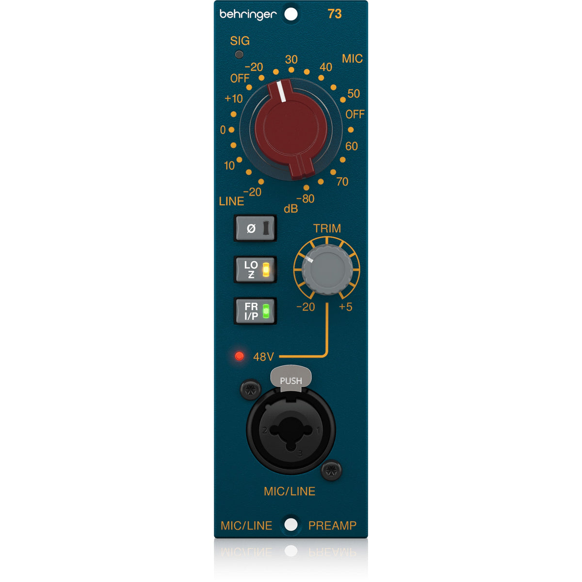 BEHRINGER 73 - 500 Series Legendary Microphone Preamplifier