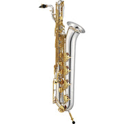 Jupiter JBS1100SG Silver Plated Body w/Gold Lacquered Keys Eb Baritone Saxophone