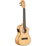 Kala KA-ASFM-T-CE All Solid Flame Maple Tenor Cutaway Electric w/ Bag